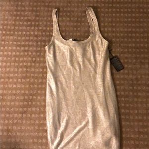 Silver Mini Dress